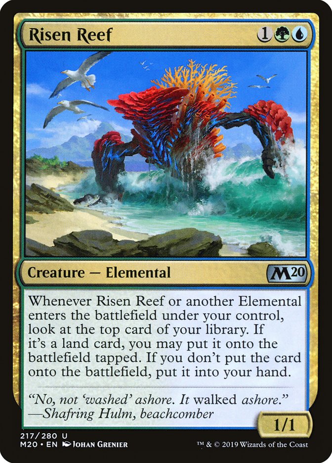 Risen Reef [Core Set 2020] | Rook's Games and More