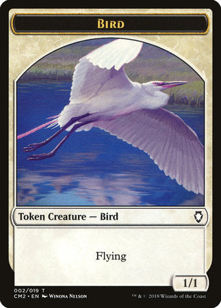 Bird Token [Commander Anthology Volume II Tokens] | Rook's Games and More