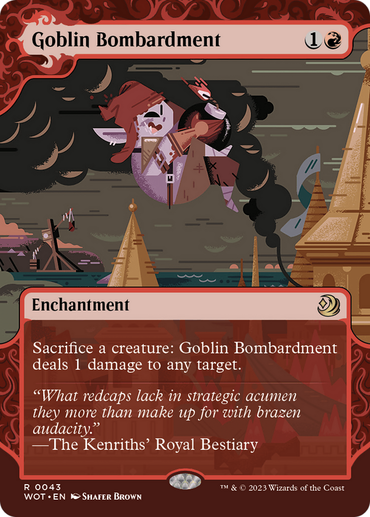 Goblin Bombardment [Wilds of Eldraine: Enchanting Tales] | Rook's Games and More