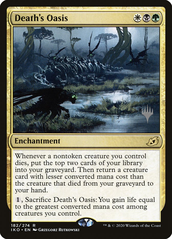 Death's Oasis (Promo Pack) [Ikoria: Lair of Behemoths Promos] | Rook's Games and More