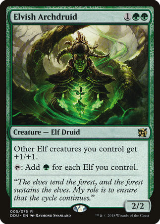 Elvish Archdruid [Duel Decks: Elves vs. Inventors] | Rook's Games and More