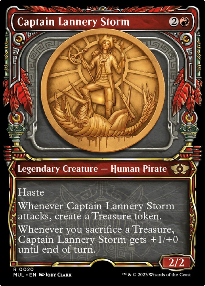 Captain Lannery Storm [Multiverse Legends] | Rook's Games and More