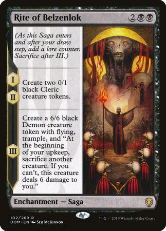 Rite of Belzenlok [Dominaria] | Rook's Games and More