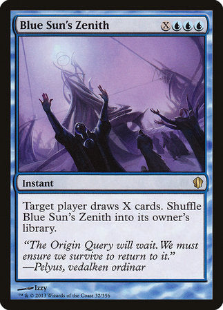 Blue Sun's Zenith [Commander 2013] | Rook's Games and More
