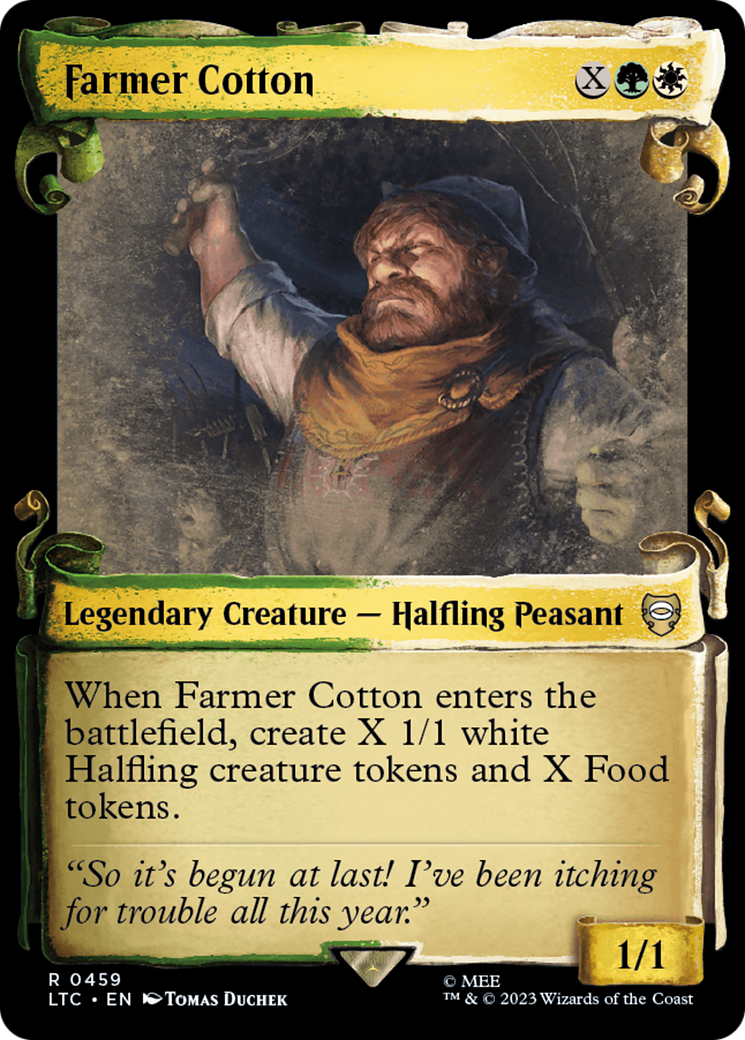 Farmer Cotton [The Lord of the Rings: Tales of Middle-Earth Commander Showcase Scrolls] | Rook's Games and More