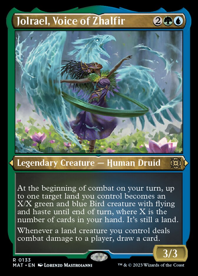 Jolrael, Voice of Zhalfir (Foil Etched) [March of the Machine: The Aftermath] | Rook's Games and More