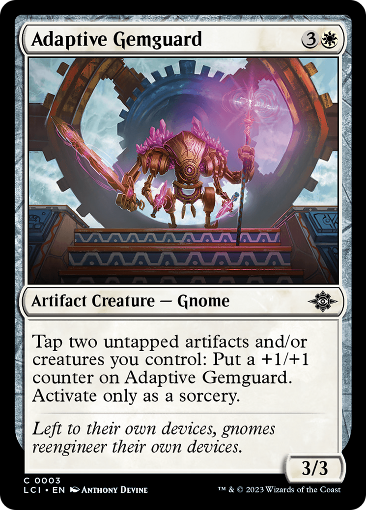 Adaptive Gemguard [The Lost Caverns of Ixalan] | Rook's Games and More