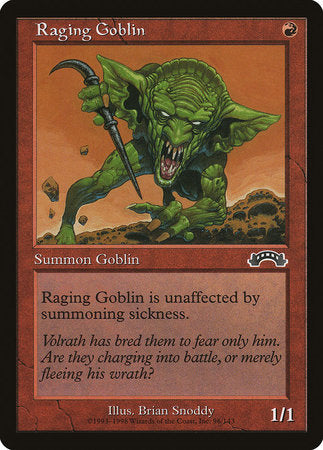 Raging Goblin [Exodus] | Rook's Games and More