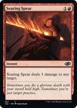 Searing Spear [Jumpstart 2022] | Rook's Games and More