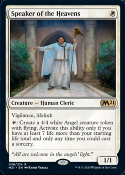 Speaker of the Heavens [Core Set 2021] | Rook's Games and More