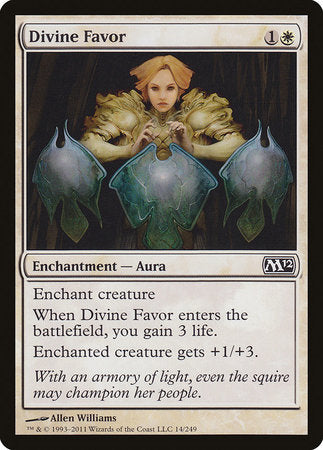 Divine Favor [Magic 2012] | Rook's Games and More