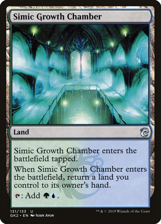 Simic Growth Chamber [Ravnica Allegiance Guild Kit] | Rook's Games and More