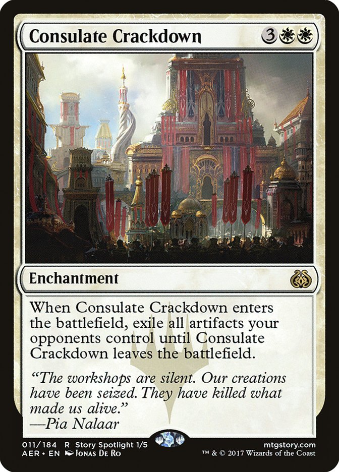 Consulate Crackdown [Aether Revolt] | Rook's Games and More