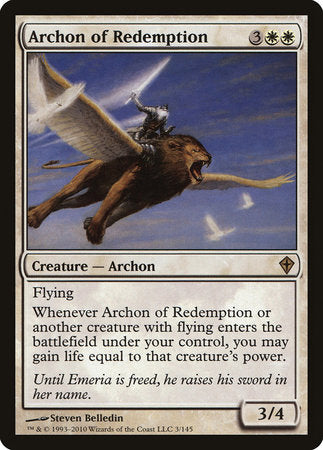 Archon of Redemption [Worldwake] | Rook's Games and More