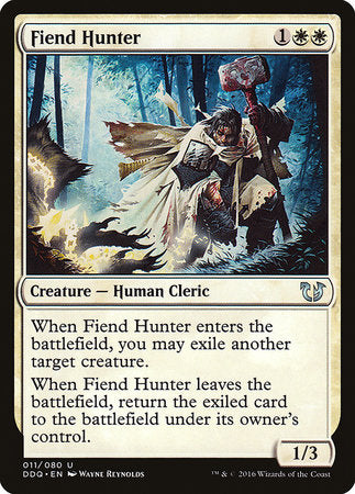 Fiend Hunter [Duel Decks: Blessed vs. Cursed] | Rook's Games and More