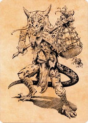 Taunting Kobold Art Card [Commander Legends: Battle for Baldur's Gate Art Series]