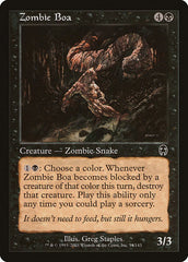 Zombie Boa [Apocalypse]