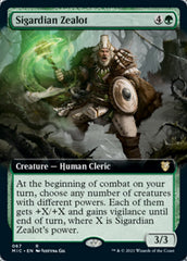 Sigardian Zealot (Extended) [Innistrad: Midnight Hunt Commander]