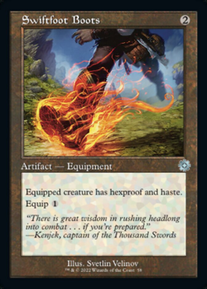 Swiftfoot Boots (Retro) [The Brothers' War Retro Artifacts] | Rook's Games and More
