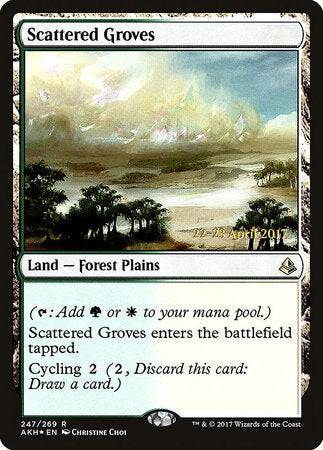 Scattered Groves [Amonkhet Promos] | Rook's Games and More