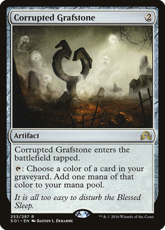 Corrupted Grafstone [Shadows over Innistrad] | Rook's Games and More