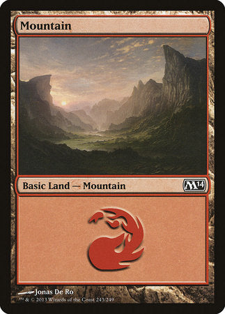 Mountain (243) [Magic 2014] | Rook's Games and More