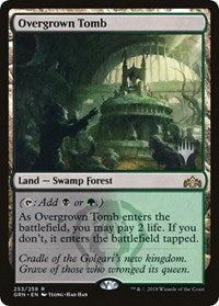 Overgrown Tomb [Promo Pack: Throne of Eldraine] | Rook's Games and More