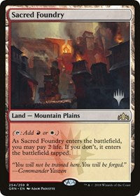 Sacred Foundry [Promo Pack: Throne of Eldraine] | Rook's Games and More