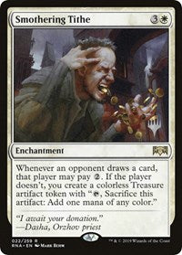 Smothering Tithe [Promo Pack: Throne of Eldraine] | Rook's Games and More