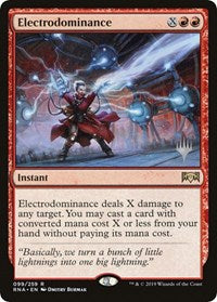 Electrodominance [Promo Pack: Throne of Eldraine] | Rook's Games and More