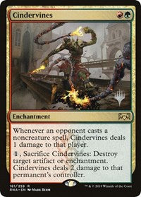 Cindervines [Promo Pack: Throne of Eldraine] | Rook's Games and More