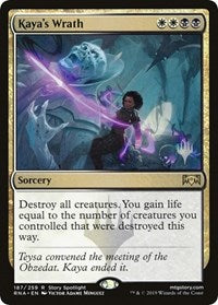 Kaya's Wrath [Promo Pack: Throne of Eldraine] | Rook's Games and More