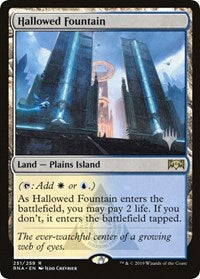 Hallowed Fountain [Promo Pack: Throne of Eldraine] | Rook's Games and More