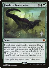 Finale of Devastation [Promo Pack: Throne of Eldraine] | Rook's Games and More
