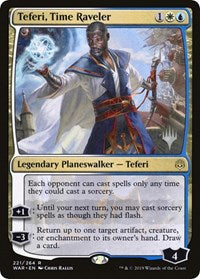 Teferi, Time Raveler [Promo Pack: Throne of Eldraine] | Rook's Games and More