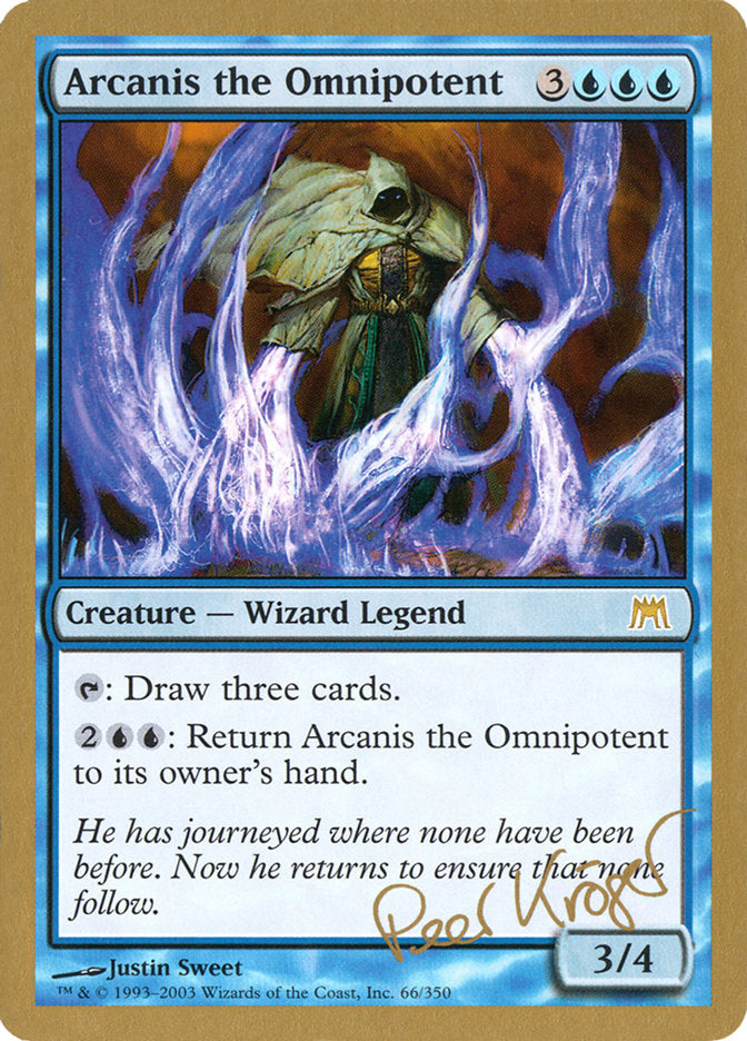 Arcanis the Omnipotent (Peer Kroger) [World Championship Decks 2003] | Rook's Games and More