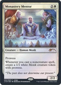 Monastery Mentor [Judge Promos] | Rook's Games and More