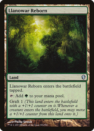 Llanowar Reborn [Commander 2013] | Rook's Games and More