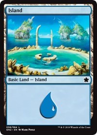 Island (58) [Magic Game Night 2019] | Rook's Games and More