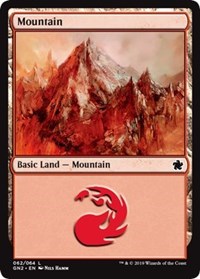 Mountain (62) [Magic Game Night 2019] | Rook's Games and More