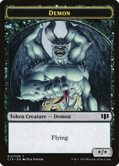 Demon (012/036) // Zombie (016/036) Double-sided Token [Commander 2014 Tokens] | Rook's Games and More