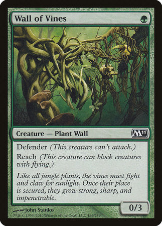 Wall of Vines [Magic 2011] | Rook's Games and More