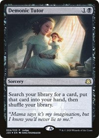 Demonic Tutor (J20) [Judge Promos] | Rook's Games and More