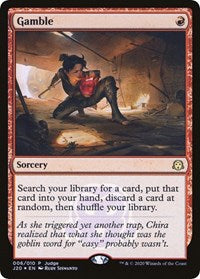 Gamble [Judge Promos] | Rook's Games and More