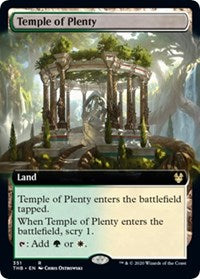 Temple of Plenty (Extended Art) [Theros Beyond Death] | Rook's Games and More