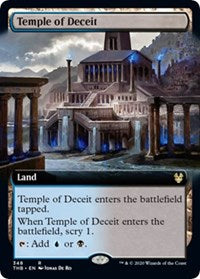 Temple of Deceit (Extended Art) [Theros Beyond Death] | Rook's Games and More