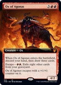 Ox of Agonas (Extended Art) [Theros Beyond Death] | Rook's Games and More