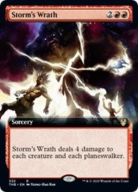 Storm's Wrath (Extended Art) [Theros Beyond Death] | Rook's Games and More