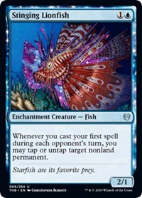 Stinging Lionfish [Theros Beyond Death] | Rook's Games and More