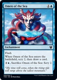 Omen of the Sea [Theros Beyond Death] | Rook's Games and More